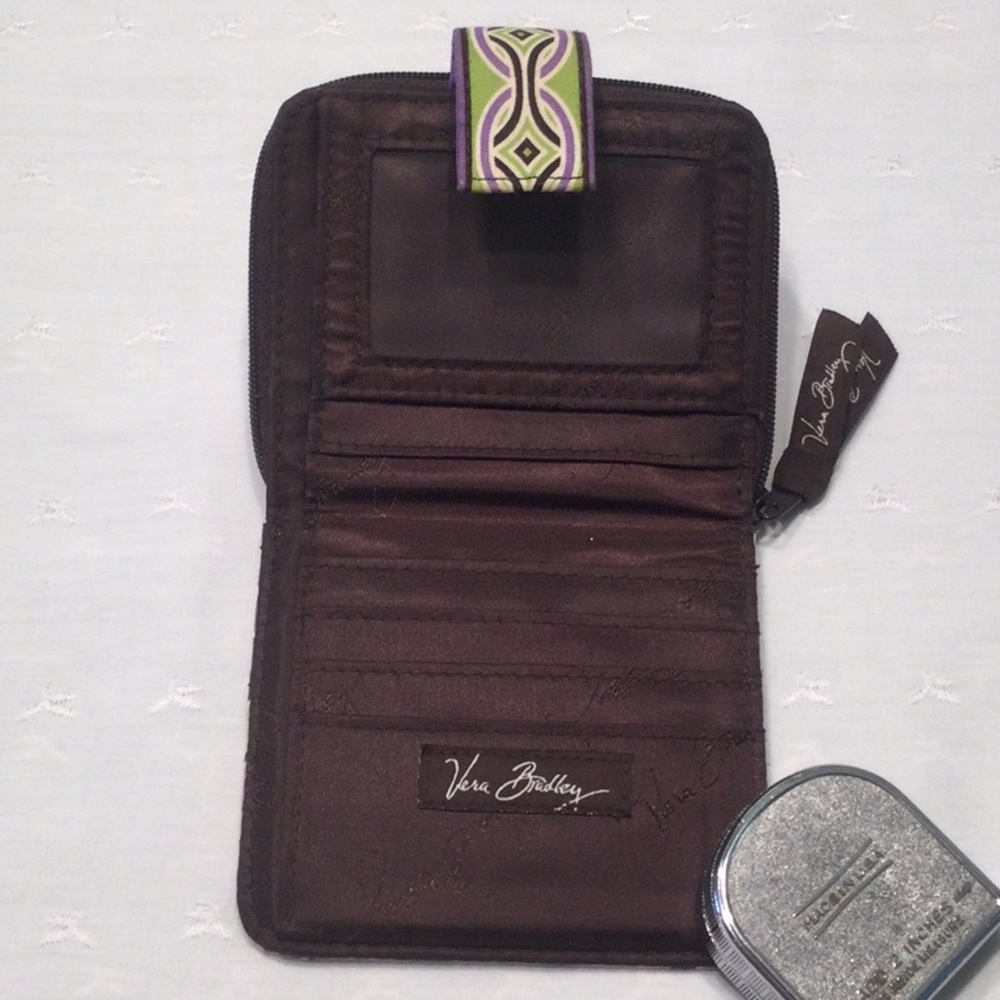 Vera Bradley Purple Punch Wallet - Picture 3 of 4